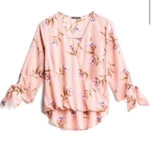 Stitch fix West Kei surplice high low top MP